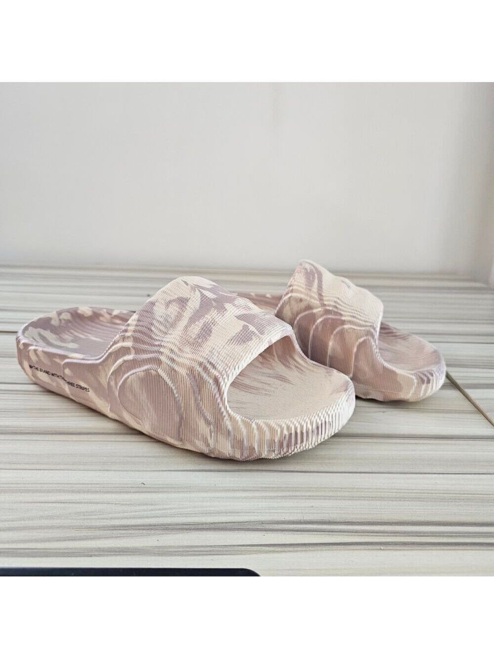 Adidas Originals Adilette 22 Men's Slide Sandals Sand Strata Size 6